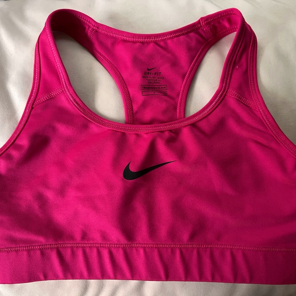 Pink Nike Sports Bra